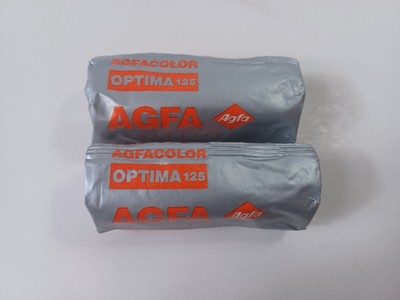 AGFA Color Optima 125 Professional Film Sealed Lot of 2 Expired