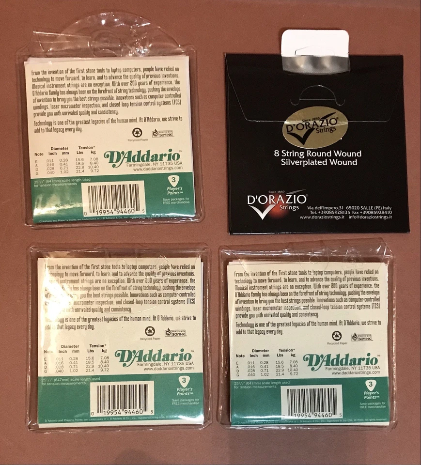 4 Sets Of Bouzouki Strings New - Image 2 of 2