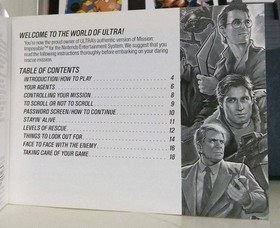 Mission: Impossible (Nes)(1990) CIB. Game, Box, Manual & Poster/Ad. Free Ship!!!