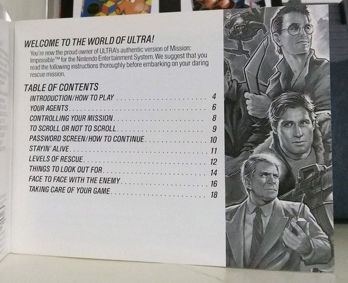 Mission: Impossible (Nes)(1990) CIB. Game, Box, Manual & Poster/Ad. Free Ship!!! - Picture 17 of 23