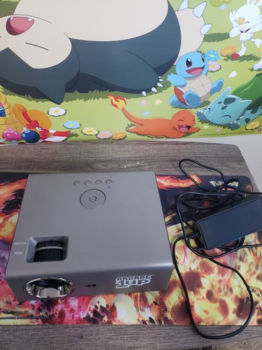 Arcade1Up Gaming Projector HDMI Built-In Speakers Tested Working Power Adapter