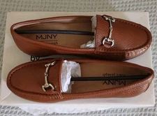 MJNY Shoes By Marc Joseph. Size US 7W/EU 37.5W. Color Cognac Grainy. Brand New