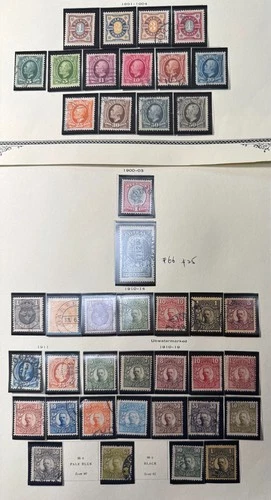 Sweden Old Postage Collectible Stamps #52-94 1891-1919 Used/MH