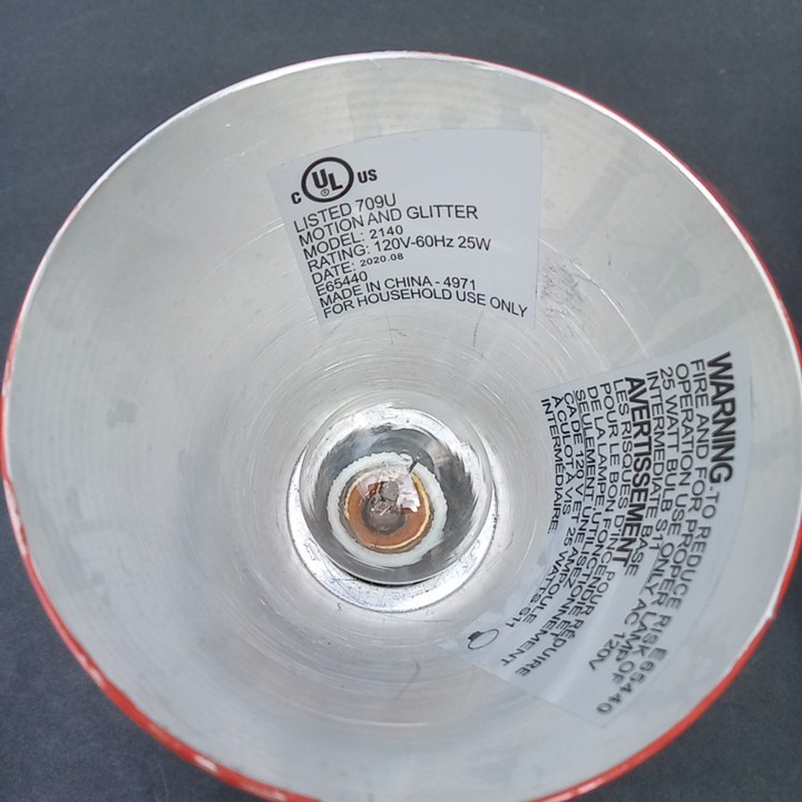 Lava Lamp 14.5'' Rainbow Tie Dye Spider Web Tested Works | eBay