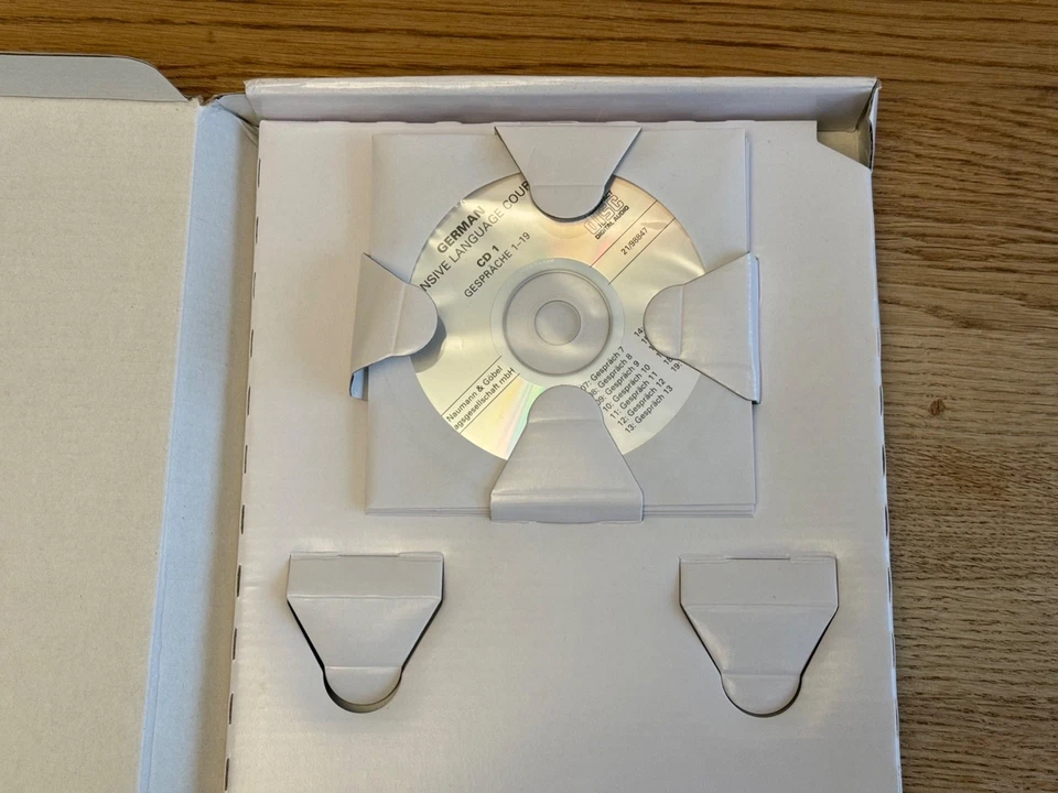 GERMAN CD INTENSIVE LANGUAGE COURSE WITH COLLINS GERMAN VERBS (GREAT CONDITION) - Image 4 of 4