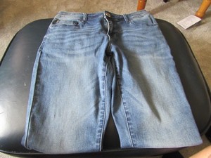 Women's Inc Jeans Skinny Leg Regular Fit Rhinestones Lower Legs Size 0