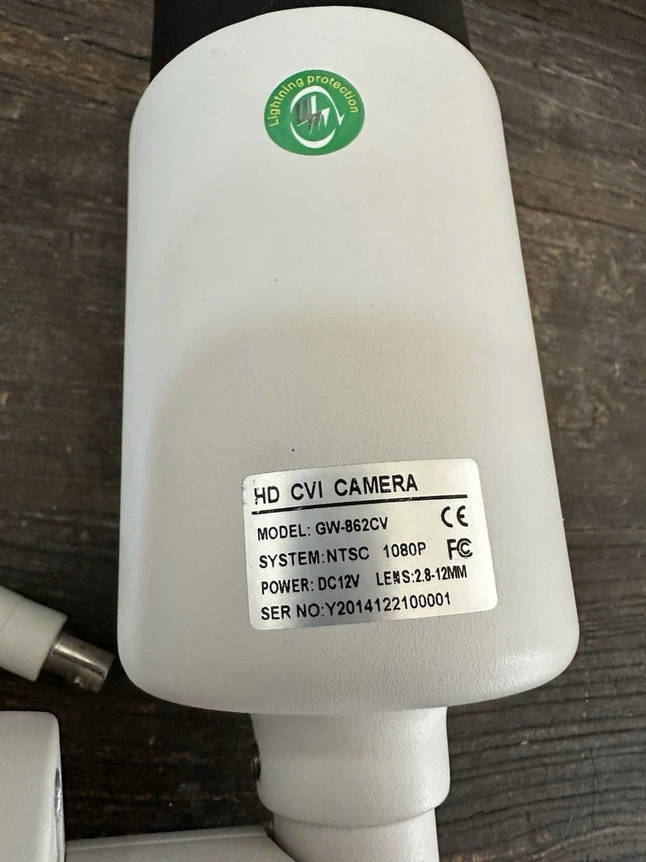 GW Security CCTV GW-862CV IR Color Bullet Camera 1080P 2.8-12mm  Focus Zoom - Image 4 of 4