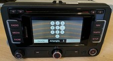 VW RNS315 DAB SAT NAV CAR RADIO STEREO CD PLAYER HEAD UNIT GOLF 3C0035279B