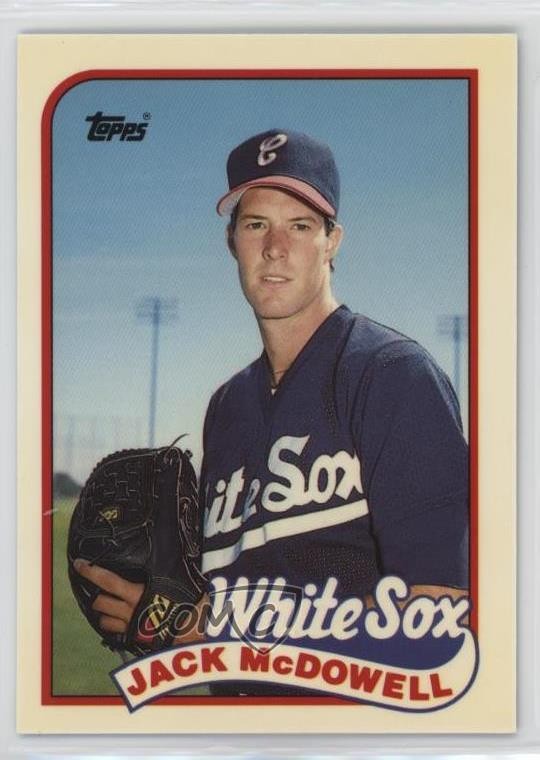 1989 Topps Collector's Edition (Tiffany) Jack McDowell #486 18kx