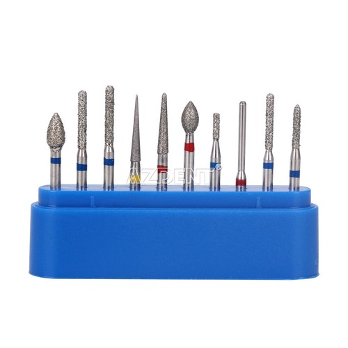 AZDENT Dental FG Diamond Burs Composite/Polishing Kit for High Speed Handpiece - Picture 89 of 129