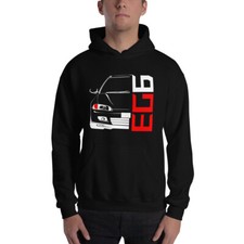 New JDM Civic EG 6 Men's Hoodie Sweatshirt with Pockets S-5XL Assorted Colors