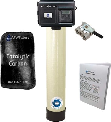 AFWFilters Air Injection Gold 10 with Fleck 2510SXT Vortech Tank and 3/4''...