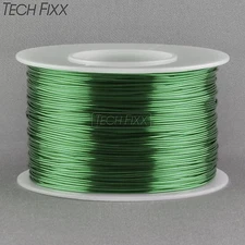 Magnet Wire 26 Gauge AWG Enameled Copper 630 Feet Coil Winding and Crafts Green