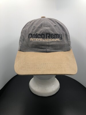 DELCO REMY INTERNATIONAL BALL CAP/HAT - ADJUSTABLE STRAP W/ METAL CLIP