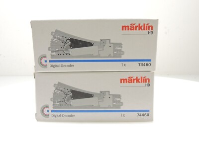Märklin 74460 2 x Digital Weichendecoder Version 1.1, unbenutzt ungebraucht 2xOV