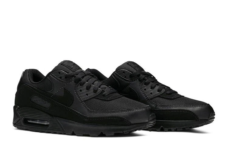 Nike Air Max 90 Triple Black CN8490 003 Mens Size 12 eBay