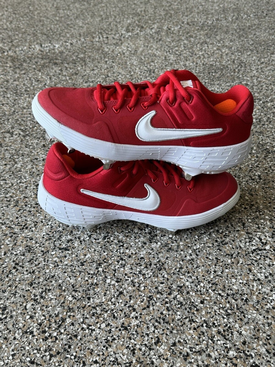 Size 7 -Nike Alpha Huarache Elite 2 Low ‘University Red’ Men’s Cleats AJ6873-601