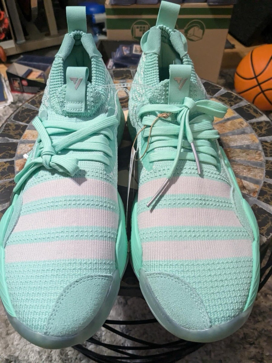 adidas gazelle silver green womens Trae Young Autographed Adidas Shoes Ice Trae Hawks Size 12 Beckett BL9 –  Super Sports Center main image 1