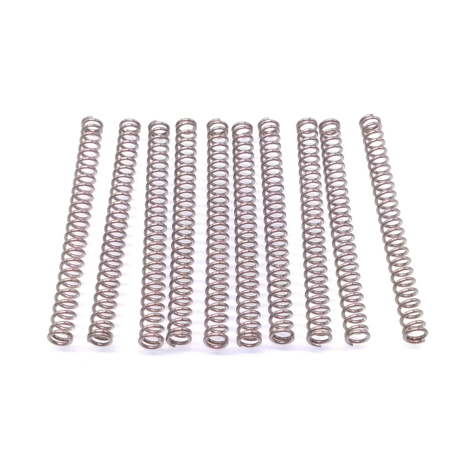 10x 0.6mm Stainless Steel Compression Springs 4mm OD 50mm Length
