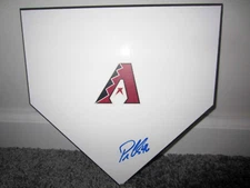 PATRICK CORBIN Arizona Diamondbacks SIGNED Autographed Home Plate Base w/COA