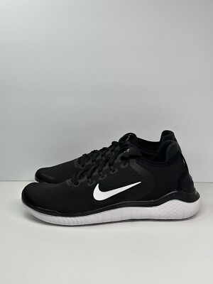 Nike Free Run 2018 Black White Running Sneaker Shoe 942836-001 Men's Sizes New