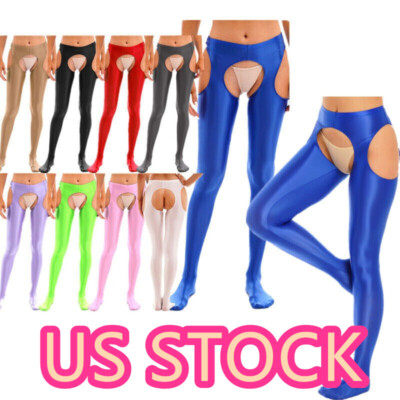 Women High Waist Gym Stockings Tight Hollow Out Workout Yoga Pant Pantyhose