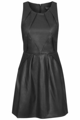 Topshop Faux Leather Dress | eBay