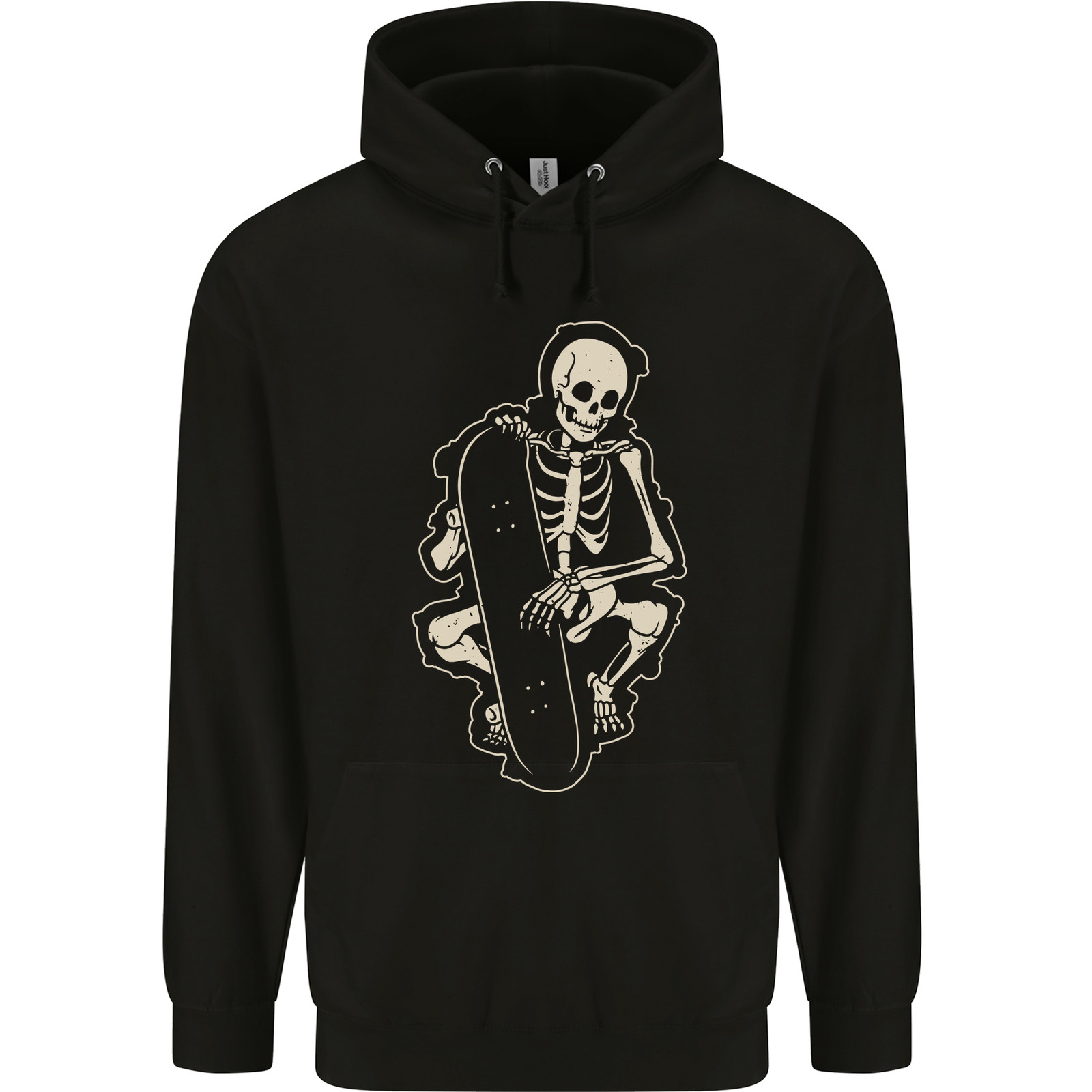 Skater Esqueleto Skateboard Skate Hombre Sudadera