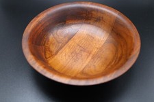 Vintage Solid Walnut Bowl 6"