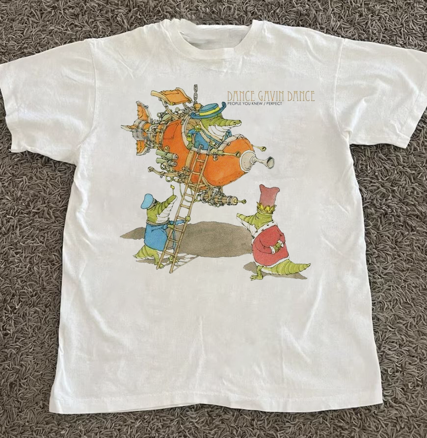 Dance Gavin Dance People You Knew Cotton Unisex T-Shirt S-345XL 