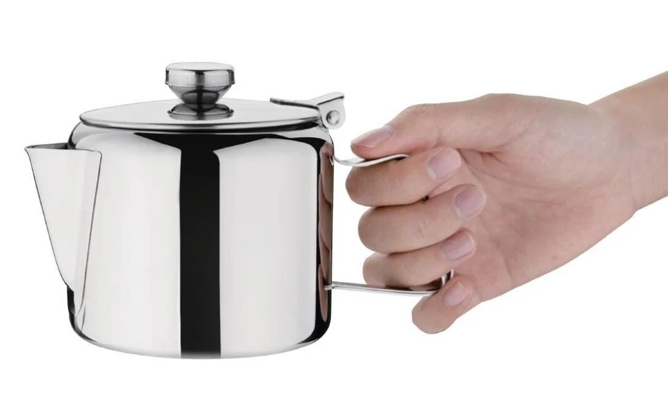 Olla de té Olympia Concorde de 410 ml con infusión de utensilios de cocina de acero inoxidable Foto 2 de 2