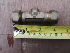 15mm Brass Double Check Valve/Non Return Valve BS 6282-5 Fully WRAS Approved