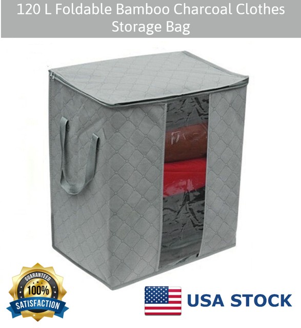 bamboo charcoal clothes storage bag