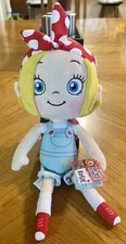 Ada Twist Scientist Rosie Revere 11" Plush Girl Doll Netflix Just Play New U5