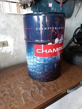 Fusto olio motore Champions barile bidone 60 lt vuoto 