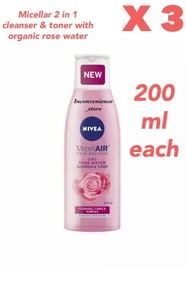 nivea toner rose water