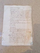 1745 - hand written LEGAL LATIN MANUSCRIPT