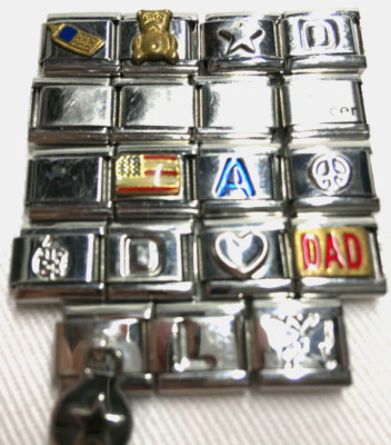 B'Linq Slide link Charms- 19 Links 