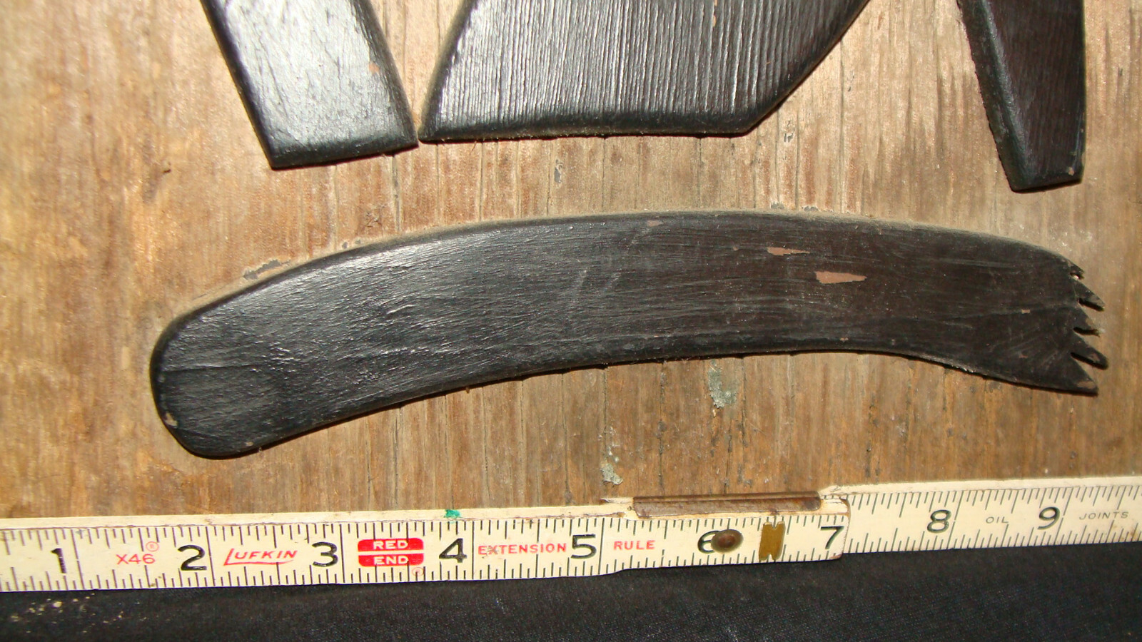 Pair of Mid Century Modern Black Cat Wall Plaques. Halloween Ready