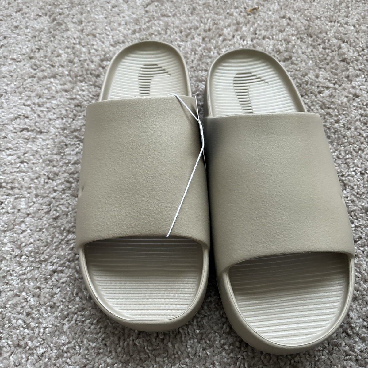 Nike Calm Slides “Khaki” FD4116-201 - Men's Size 7 Brand New
