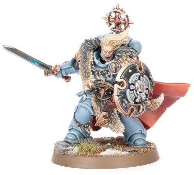 WOLF GUARD BATTLE LEADER Space Wolves Marines *New on Sprue