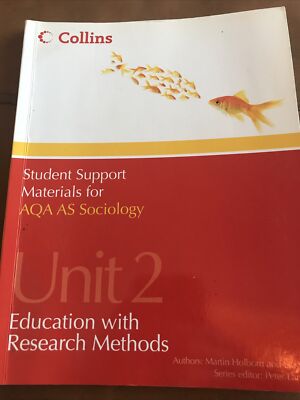 Collins AQA AS Sociology Education with Research Methods Student Support Book