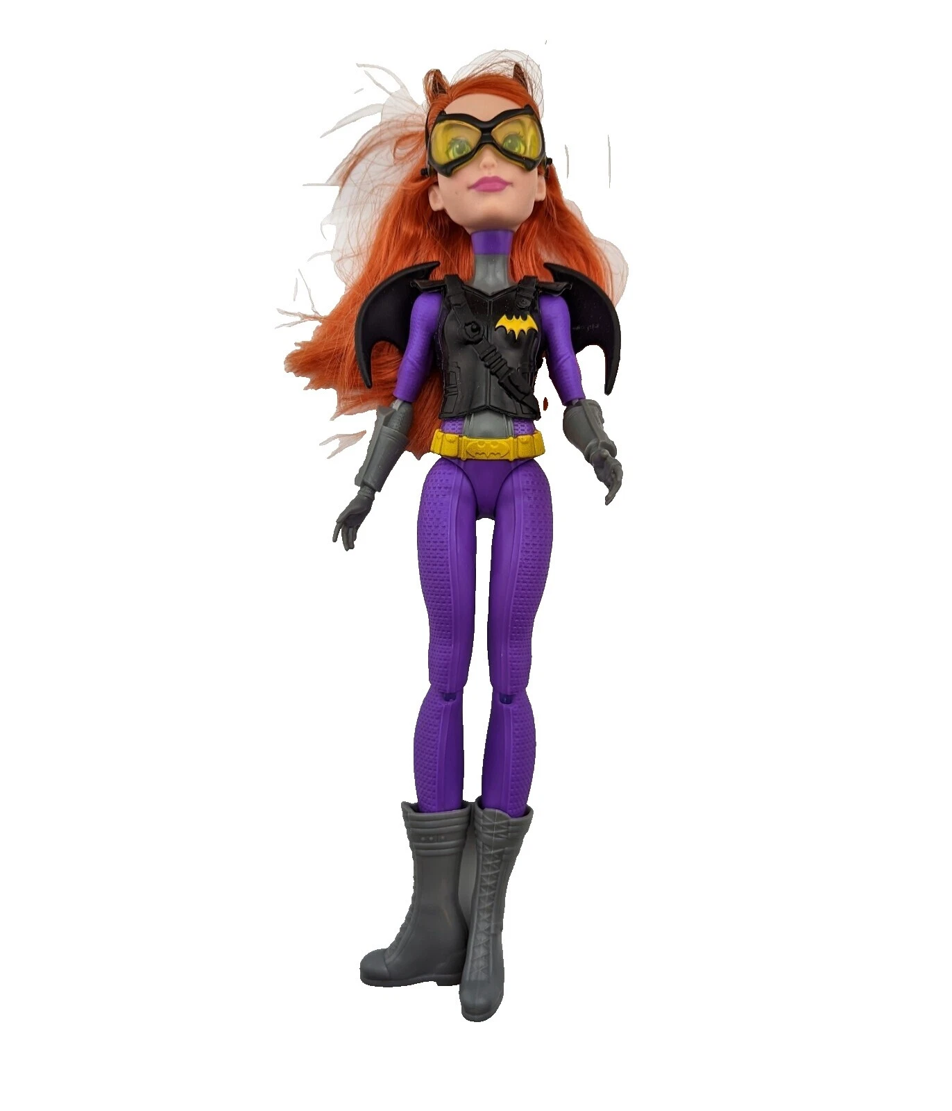 Figuras de acción de felpa Mattel Batgirl y accesorios