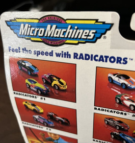 1994 Micro Machines radicators Collection #6 Galoob 74610 In Box