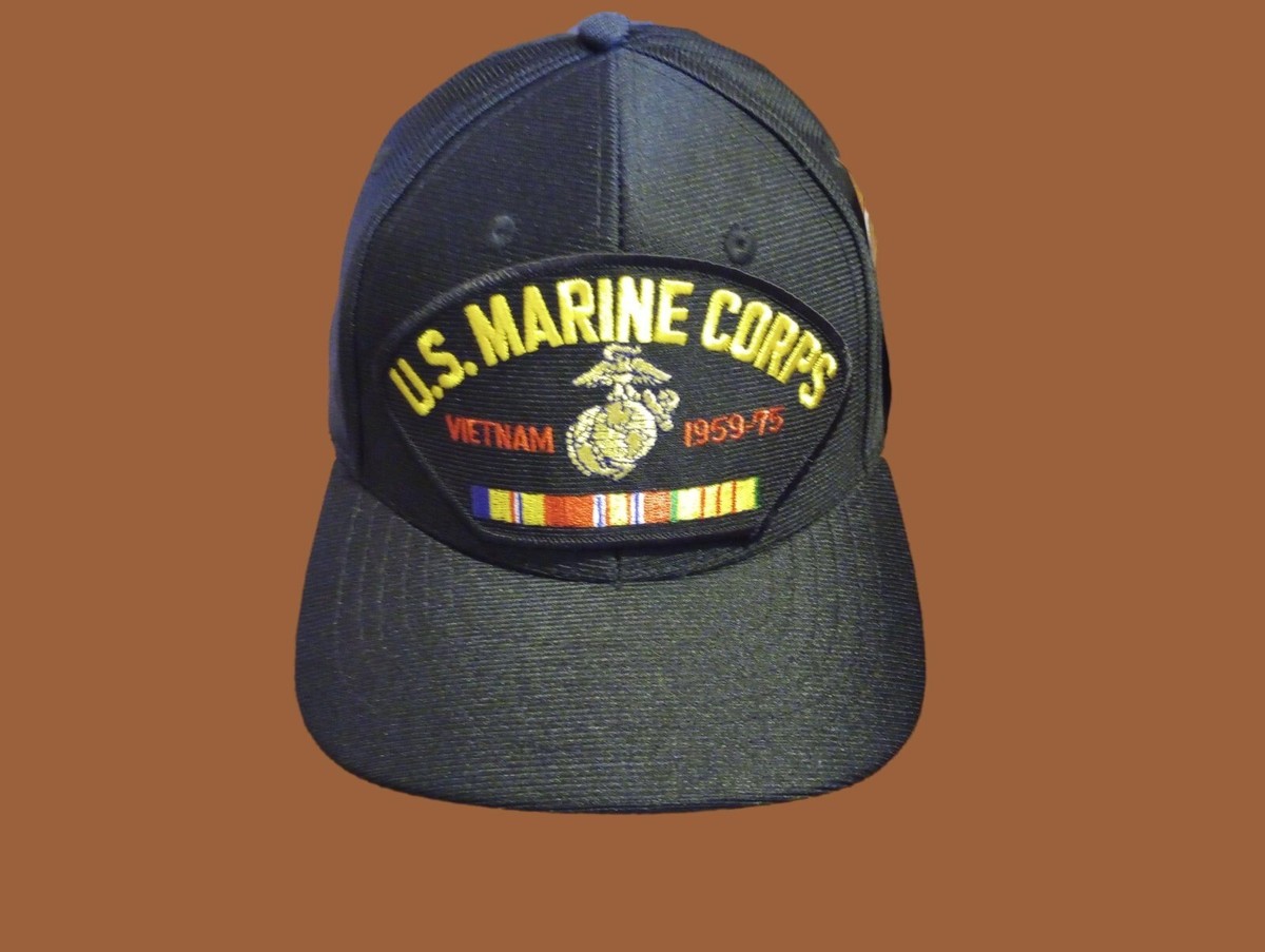 U.S MARINE CORPS VIETNAM VETERAN HAT OFFICIAL MILITARY BALL CAP