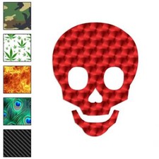 Skull Death, Vinyl Decal Sticker, 40 Patterns 3 Sizes, 1102