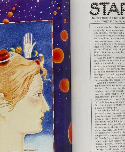 GIA CARANGI John Travolta LAURA ASHLEY Cosmopolitan 1979 Lily Tomlin MONTANA vtg - Image 4 of 4