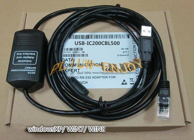 VersaMax Nano/Micro PLC Programming Cable Download Line USB-IC200CBL500 #W4