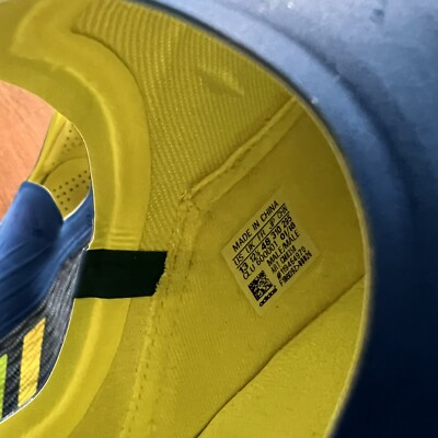Adidas X 18+ FG/AG Energy Mode - Blue/Yellow Soccer Cleats Adidas X 18+ FG/AG Energy Mode - Blue/Yellow Soccer Cleats