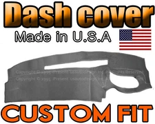 Fits 1995-1996 CHEVROLET  TAHOE  DASH COVER MAT DASHBOARD PAD  /  CHARCOAL  GREY